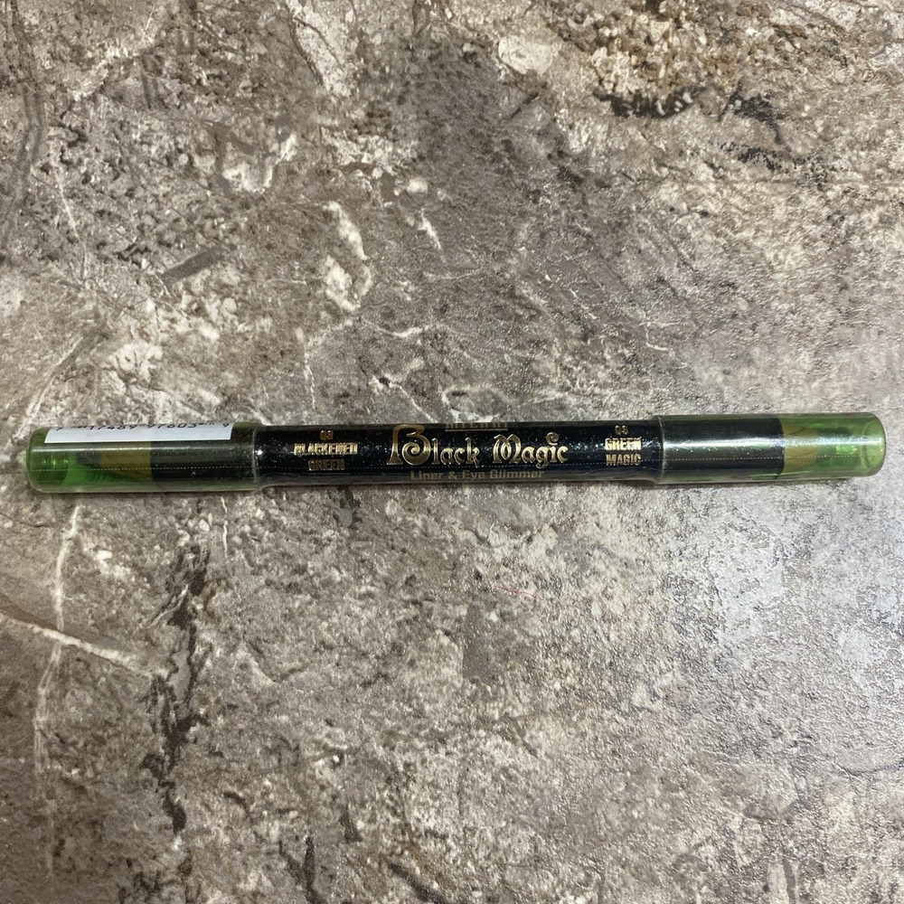 Milani Black Magic Liner & Eye Glimmer 03 Blackened Green,‎ Green Magic New